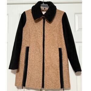 Laundry by Shelli Segal Wool Blend Boucle Jacket/Coat, Size M